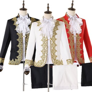 Traje <span class=keywords><strong>de</strong></span> Esmoquin Retro <span class=keywords><strong>para</strong></span> Hombre, Disfraz <span class=keywords><strong>de</strong></span> Príncipe <span class=keywords><strong>para</strong></span> <span class=keywords><strong>Halloween</strong></span>, <span class=keywords><strong>para</strong></span> Representaciones Escénicas - Product Image 5
