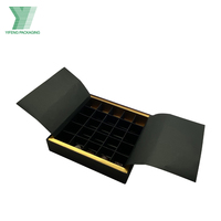 Impression personnalisée or estampage papier emballage boîte de bonbons faveurs de fête de mariage boîte-cadeau de chocolat