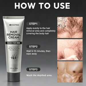 Crema Depilatoria Suave y Duradera para Reparación de la Piel, Sin Dolor, Nutritiva, para Axilas, Partes Íntimas y Cuerpo Completo - Product Image 5