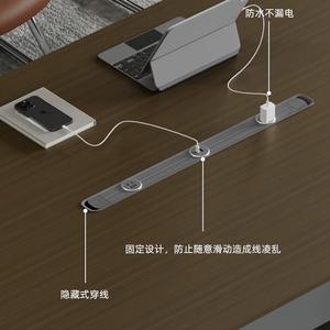 Escritorio de oficina MDF en forma de L ejecutivo de diseño moderno de lujo E0 Grado CEO Boss Panel de madera <span class=keywords><strong>Muebles</strong></span> de oficina de lujo - Product Image 6