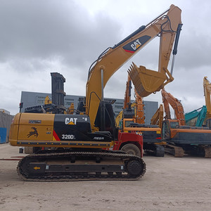 Excavatrice sur chenilles Caterpillar d'occasion CAT320DL 320d 320c 320b 320cl 320bl, faible nombre d'heures de fonctionnement, moteur 20 tonnes inspecté, en stock - Product Image 2