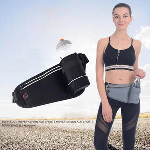 Offre Spéciale Oem logo personnalisé meilleur Sport sac de taille Fitness Fanny Pack ceinture Bumbag avec porte-gobelet bouteille d'eau - Product Image 5