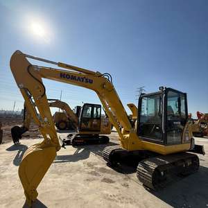 เครื่องขุดดินระบบไฮดรอลิกแบบตีนตะขาบใช้ Komatsu PC55 5ตันพร้อมมอเตอร์ปั๊มเครื่องยนต์สิ้นเปลืองต่ำ - Product Image 6