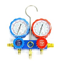 Testeur de pression universel pour climatiseur de voiture Outils de diagnostic de réfrigération Manomètre numérique pour compresseur