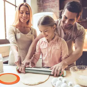 Break Macaroon/Pizza/Cookie Making Rolling Macaron Baking Mat