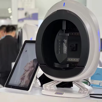 AISIA Q1 Pro Analyseur de peau 3D AI, détection des problèmes cutanés, diagnostic, analyse professionnelle à 8 spectres et analyse des cheveux