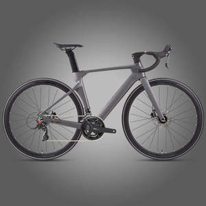 Bicicleta de Carretera Urbana de Fibra de Carbono Aero 700C, 24 Velocidades, Frenos de Disco Hidráulicos, Manillar Integrado, Eje Pasante, 9.3 kg - Product Image 2