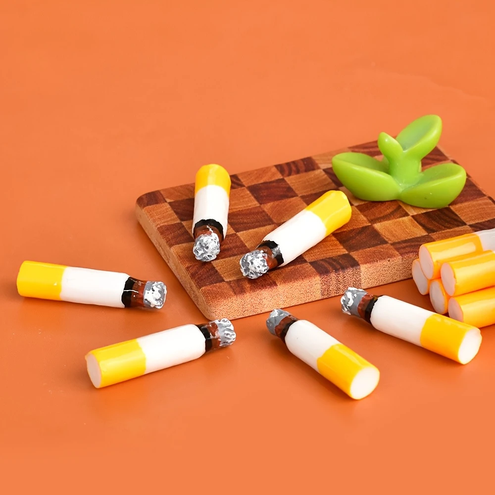 100pcs Realistic Cigarette Resin Charms for DIY Jewelry Making Earrings  Necklace Hairpin, Slime Supplies, Dollhouse Figurines| Alibaba.com