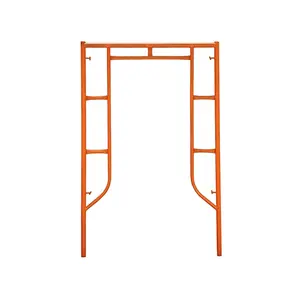 andamios system with powder coated painted scaffold h frame scaffolding material specification