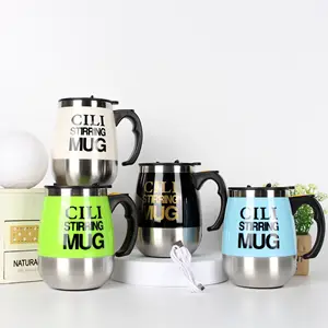 Automatic Self Stirring Mug - Magnetic Stainless Steel Eco