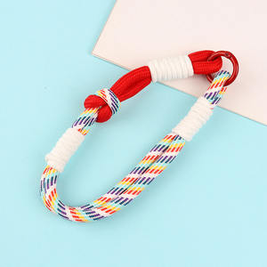 Lanière courte en nylon porte-clés dragonne Durable téléphone main corde porte-clés sac breloque pour hommes femmes voiture sac à main accessoires - Product Image 6