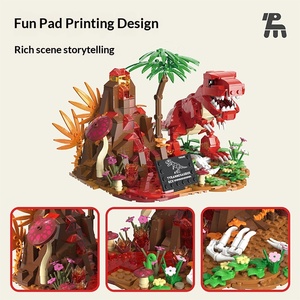 <span class=keywords><strong>Tomu</strong></span> T2016-18 Tyrannosaurus Rex Pterosaurus Brachiosaurus Modèles de puzzle à assembler, figurines décoratives, jouets transfrontaliers pour garçons - Product Image 4