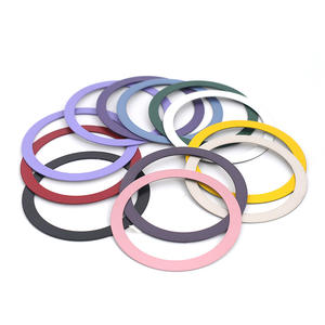 <span class=keywords><strong>Magsafe</strong></span> Ring Main <span class=keywords><strong>Induction</strong></span> Lumière Disque Magnétique Avec Fer Adhésif Sur Le Dos Support De Téléphone Mobile Base Fer Magnétique - Product Image 1