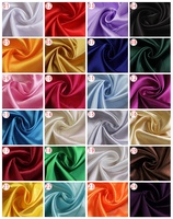 Luxe 100% Polyester Satin 3 pièces ensemble de literie 1 drap plat 2 taies d'oreiller Style Simple tissé Technique brillant soyeux solide