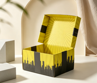 Caja de Regalo de Cartón Corrugado Impresa a Todo Color Personalizada