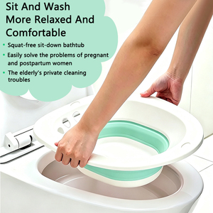 Produits d'hygiène <span class=keywords><strong>intime</strong></span> féminine : Bain de siège vaginal, Bidet ABS <span class=keywords><strong>pour</strong></span> toilettes et salle de bain - Product Image 3