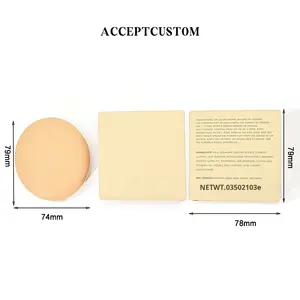 Maquillaje Para mujer แป้งฝุ่นสีแดงกลางบลัชแก้มสีเดียวปราศจากความโหดร้ายวีแกนบลัชออน5g สินค้ามาแรง - Product Image 6