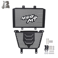 Protection de radiateur en alliage d'aluminium pour CFMOTO 450MT, grille en maille, protection contre les éclats de pierre, sans perçage, durable