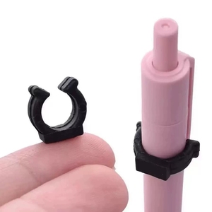 Base de clip para bolígrafo de PVC al por mayor, soporte de plástico de anime japonés, accesorios para lápices tamaño S, decoración DIY para bolígrafos <span class=keywords><strong>Lilo</strong></span> y <span class=keywords><strong>topper</strong></span> para lápices - Product Image 3