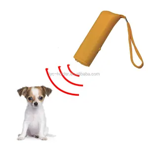 Repelente de perros y mascotas, antiladridos silbato, dispositivo de entrenamiento de ladridos, entrenador ultrasónico LED - Product Image 1