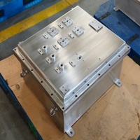 Boîtier antidéflagrant ATEX en acier inoxydable SS316L, boîte électrique pour zones dangereuses, boîte de jonction
