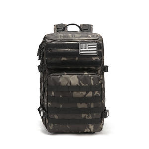 Custom Large Capacity 45l <b>Tactical</b> Attack Camouflage <b>Backpack</b> for Outdoor Sports and Mountaineering Popular 3p Genre <b>Backpack</b> - Product Image 6