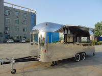 Chariot de restauration BBQ personnalisé, camion de restauration rapide, remorque de concession, camionnette à hot-dogs, camionnette à snacks, frites, en acier inoxydable résistant à la rouille