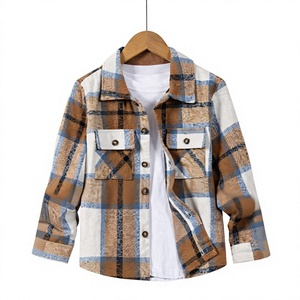 Chemise en flanelle à carreaux pour homme, en coton, manches longues, boutonnée, style à carreaux, Hardihood International pour adultes - Product Image 1