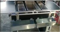 Vente chaude 2022 : Bar mobile portable avec design intérieur personnalisable, livré en flight case, en Indonésie