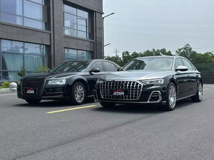 Kit carrosserie pour Audi 2011-2017 A8 D4 Facelift à 2023-2025 New Horch Kit <span class=keywords><strong>de</strong></span> mise à niveau <span class=keywords><strong>de</strong></span> style haut <span class=keywords><strong>de</strong></span> gamme <span class=keywords><strong>Grille</strong></span> <span class=keywords><strong>de</strong></span> capot <span class=keywords><strong>de</strong></span> <span class=keywords><strong>pare</strong></span>-chocs - Product Image 5