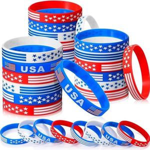 Pulsera de Silicona Personalizada con Impresión en Relieve, Resistente al Agua, Duradera, Marca XHL, Color Naranja, para Eventos Escolares y de Moda, Tamaño Personalizado - Product Image 1