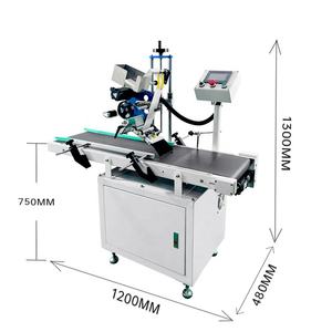 Máquina automática de rotulagem para garrafas redondas quadradas e em formato de diamante ideal para pequenas empresas com - Product Image 3