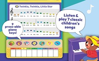 Chansons de piano pour tout-petits : livre sonore et musical pour enfants – Écoutez la chanson ou touchez sur les touches pour faire jouer de la musique