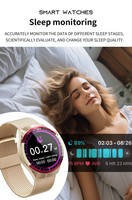 Jam Tangan Wanita SK6 Mini Stainless Steel Modis 3 Tali Magnetik Pengisian Daya Nirkabel IP67 Tahan Air Smartwatch Kebugaran Bahan Alloy