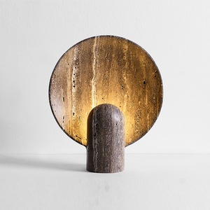 Modern Minimalist Bamboo Wood Table <b>Lamp</b> <b>Led</b> <b>Light</b> Source Eye Caring For Bedroom Study Living Room - Product Image 3
