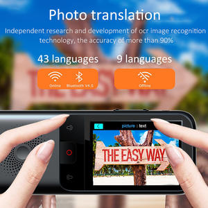 NSAI Mini caméra de traduction T11 <span class=keywords><strong>traducteur</strong></span> vocal intelligent en temps réel 1500mAh 138 langues écran tactile IPS affichage - Product Image 6