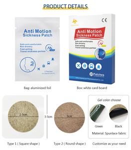 Parches Naturales para <span class=keywords><strong>Aliviar</strong></span> Vómitos, Náuseas, <span class=keywords><strong>Mareos</strong></span> y Anorexia, Parches para el Cuidado del Mareo por Movimiento, Sin Efecto Somnoliento - Product Image 4