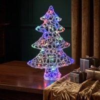 N-CONCEPT Outdoor-Gartenleuchten Acryl-LED Weihnachtsbaum Dekorative Skulptur-Leuchte Landschaftslampe für Hof, Terrasse, Rasen