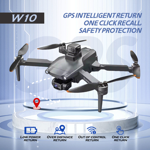 New Arrival W10 DRONE 4k Dual máy ảnh GPS quang dòng chảy HD trên không Pro Quadcopter cho ổn định chụp Drone Kit ngoài trời <span class=keywords><strong>RC</strong></span> dron - Product Image 4