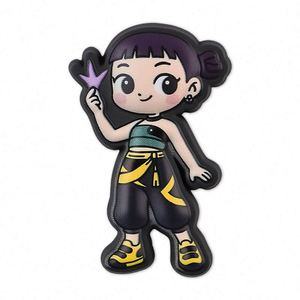 Nuovo arrivo all'ingrosso personaggio dei cartoni animati PVC Charm per <span class=keywords><strong>scarpe</strong></span> per bambini decorazione con bottone K POP demone Hunter <span class=keywords><strong>scarpe</strong></span> Charm - Product Image 5