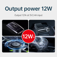 USB zu Auto-Zigarettenanzünder Buchsenadapter Kabel 5V USB-A Stecker auf 12V Zigarettenanzünderbuchse Konverter Stromkabel