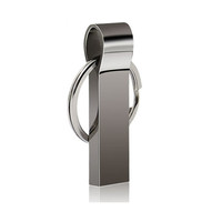 Memoria USB de Acero Inoxidable con Logotipo Personalizado, Certificación CE, FCC y RoHS, 128 MB, 256 MB, 512 MB, 1 GB, 2 GB, 4 GB, 8 GB, 16 GB, 32 GB, 64 GB, 128 GB
