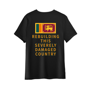 قميص رانيل ويكرمايسينغه من سريلانكا، قميص رجالي مخصص مطبوع بشعار إنتخابي - Product Image 2