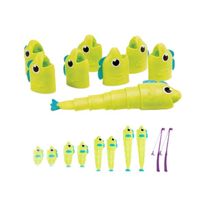 Huixinshun Fishing Toy Green Fish <b>Plastic</b> Educational Board Game For Kids Parent Child Interactive Play Gift - Product Image 5