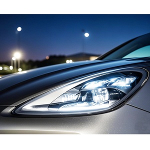 ชุดแต่งรถยนต์ปี 2011-2014 อัพเกรดไฟรถยนต์ปี 2023 ไฟหน้า LED กันชนหน้า สำหรับ Cayenne - Product Image 2