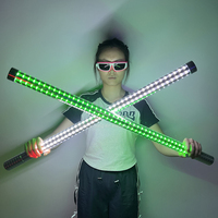 Discothèque Bar Party VIP Service Glowing Handheld Sparkler 80cm Rechargeable Bouteille Bâton LED Strobe Baton pour Champagne Topper