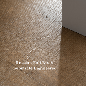 Suelo de Madera Maciza de Caoba 100% Real, Moderno para Dormitorio, Ecológico, Tablas de Madera Dura con Instalación de Clic - Product Image 4