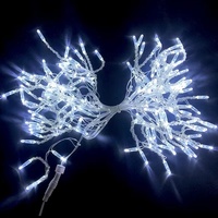 Guirlande lumineuse LED de Noël en forme de rideau de glaçons pour décoration extérieure, étanche IP65, en plastique, haute luminosité, 3m/5m