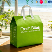 Sac isotherme épaissi Greenbox, vente directe usine, sac repas isotherme non tissé portable pour pique-niques en extérieur