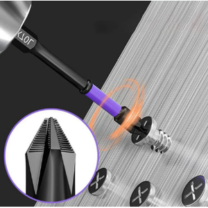 Jeu de tournevis magnétiques D1 Ph2x150L 70L 65L 50L, embouts pour visseuse à chocs, pour outils de jardinage et d'extérieur - Product Image 6